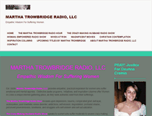 Tablet Screenshot of marthatrowbridgeradio.org